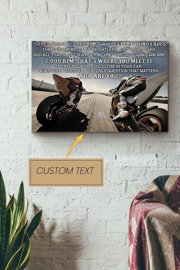 Motor Racing Who Are You Personalized Canvas Motor Gift For Motorcycle Lover Racer Formula One Fan Canvas Gallery Painting Wrapped Canvas Framed Prints, Canvas Paintings - Image 2