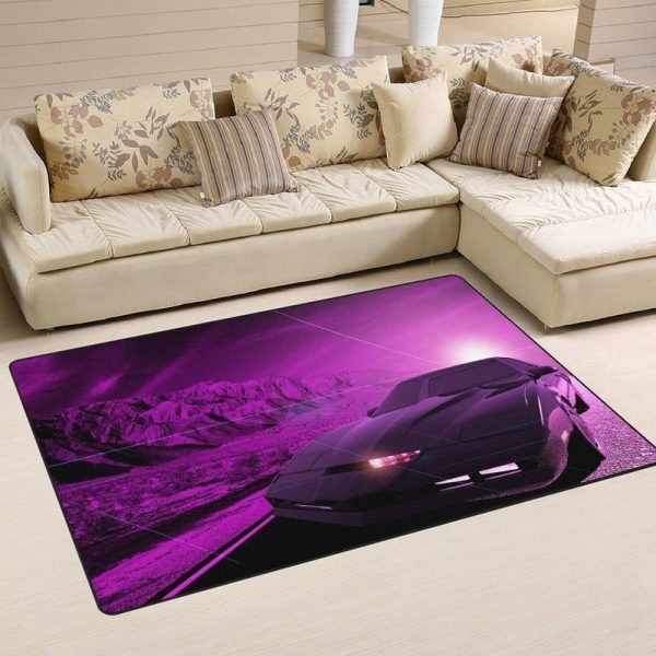 Krider Area Rug Carpet Knight Rider Kitt Trans Am 3 - Image 3