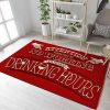 No Working During Drinking Hours Area Rug Carpet - Image 3