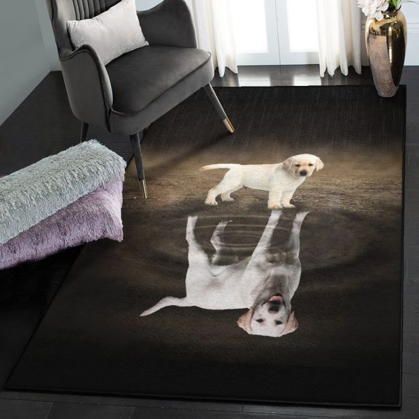 Labrador Carpet Labrador Rug Rectangle Rugs Washable Area Rug Non-Slip Carpet For Living Room Bedroom - Image 2