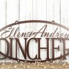 Family Name Metal Sign, Last Name Sign, Custom Sign, Personalized Sign
