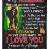 Vietnam Veteran To My Husband Fleece Blanket