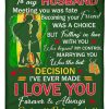 Vietnam Veteran To My Husband Fleece Blanket - Image 2