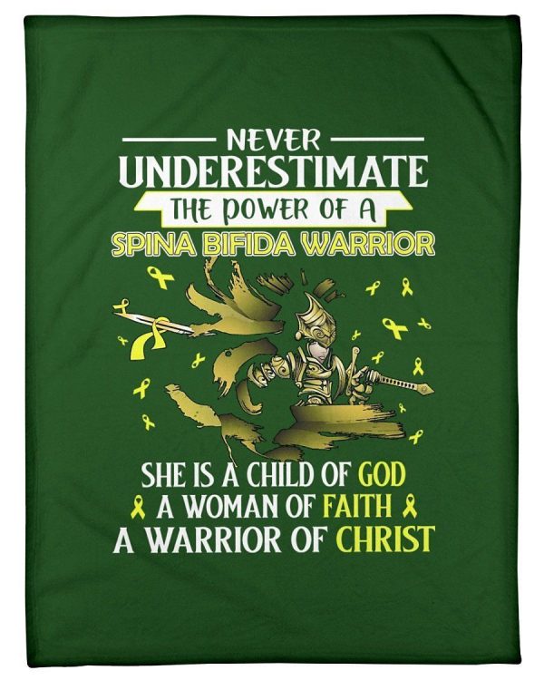 Never Underestimate The Power Of A Spina Bifida Warridor God Faith Chr - Image 2