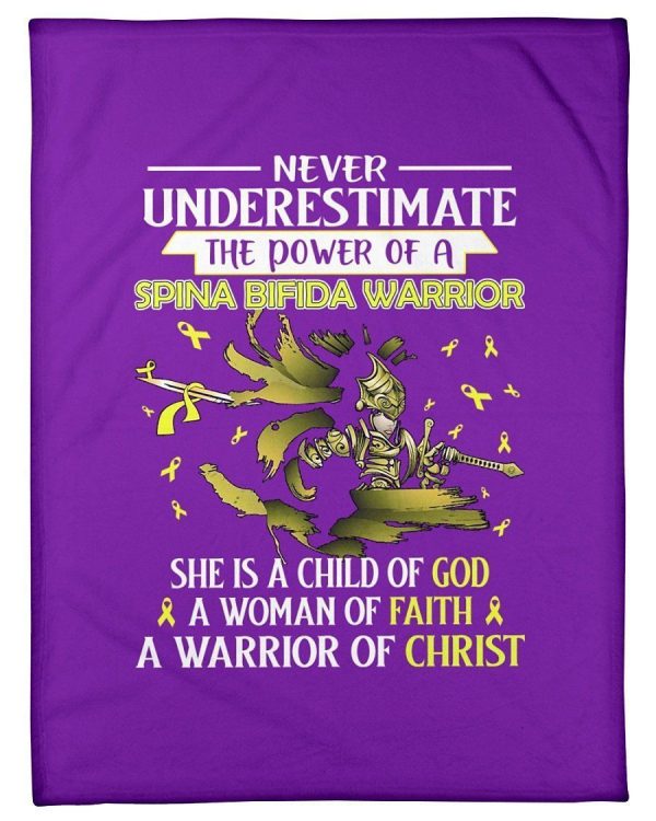 Never Underestimate The Power Of A Spina Bifida Warridor God Faith Chr - Image 3