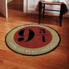 9 3/4 Kings Cross Station Train Living Room Round Mat Circle Rug - Image 2