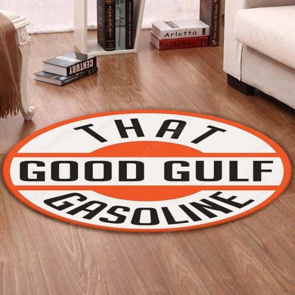 Lemans Round Mat Gulf Racing Lemans Steve Mcqueen Round Floor Mat Room Rugs Carpet Outdoor Rug Washable Rugs - Image 2