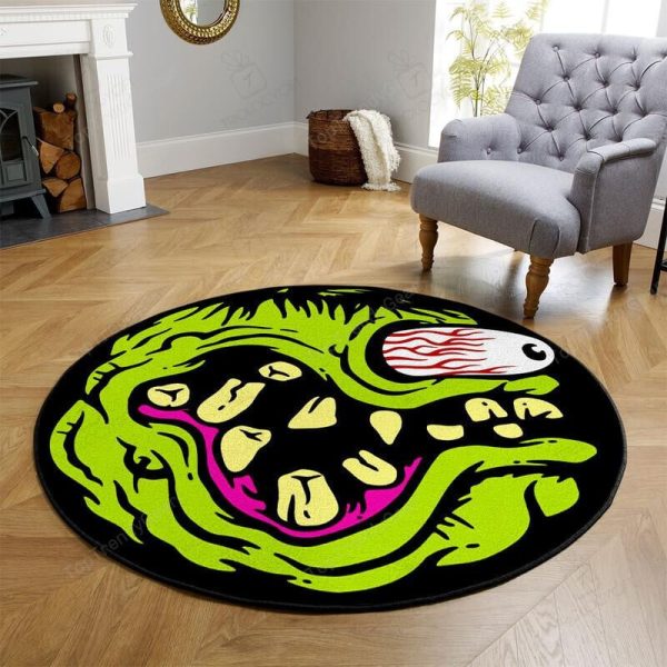 Rat Fink Round Mat Round Floor Mat Room Rugs Carpet Outdoor Rug Washable Rugs - Image 2